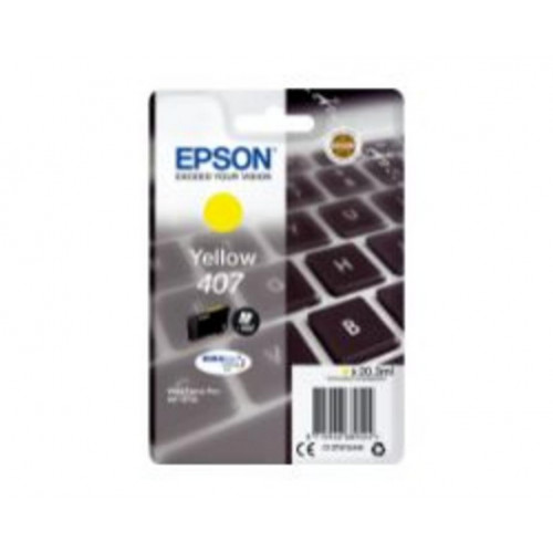 Tinta Epson 407 Amarillo 20.3ml 1900...