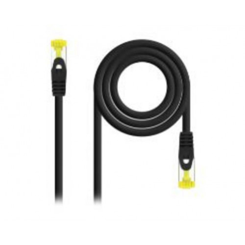 Latiguillo Nanocable Cat6a 25cm Negro...