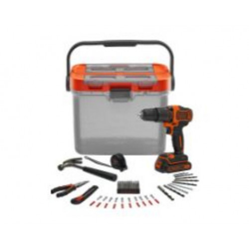 Taladro Black&Decker 850W + Maletín...