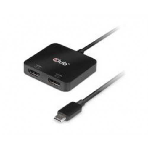 Adaptador Club 3D USB-C/M a 2xHDMI/H...
