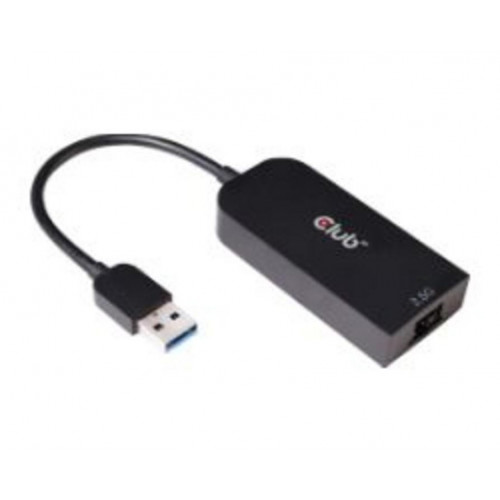 Adaptador Club 3D USB-A/M a RJ45/H...