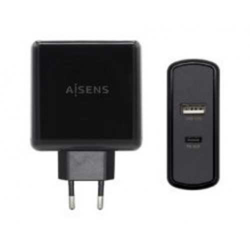 Cargador Pared AISENS 57W 2xUSB Negro...