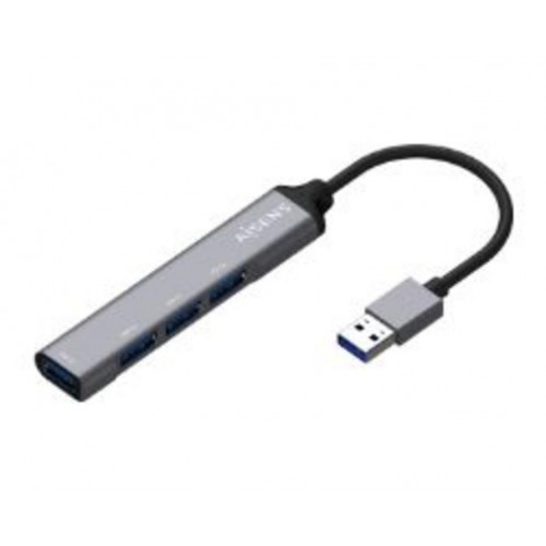 Hub AISENS USB-A 3.0 a 4xUSB-A 3.0...