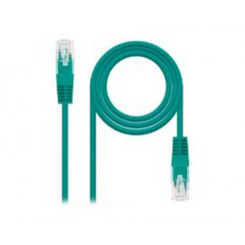 Latiguillo Nanocable Cat6 25cm Verde...