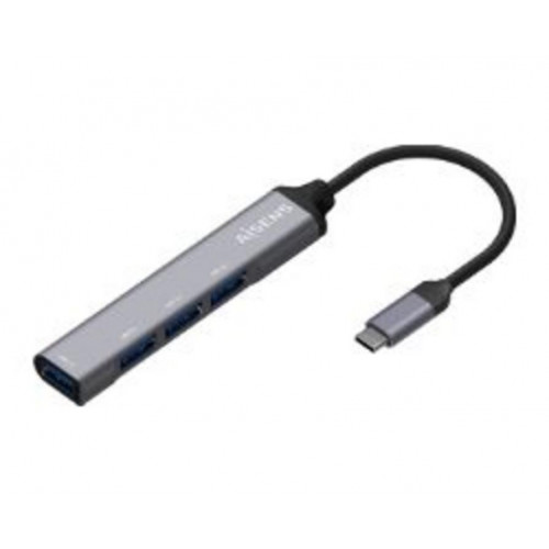 Hub AISENS USB-C 3.0 a 4xUSB-A 3.0...