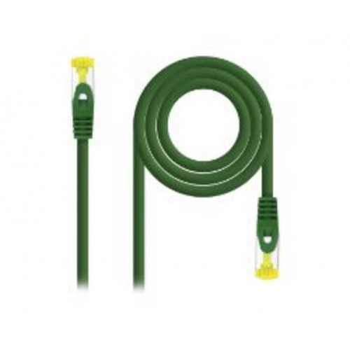Latiguillo Nanocable Cat6a 30cm Verde...