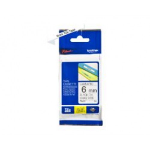 Cinta BROTHER 6mm 8m Negro sobre...