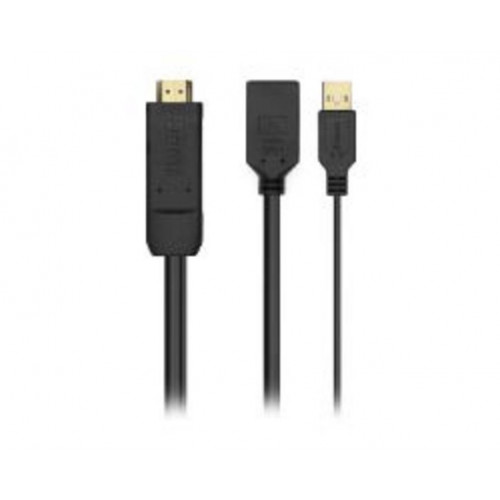 Adaptador AISENS HDMI/M a USB/M DP/H...