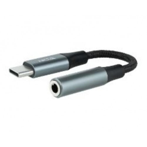 Adaptador Nanocable USB-C a Jack 3.5mm