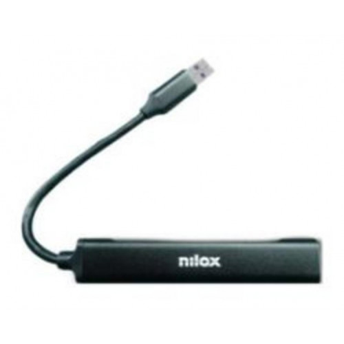 Hub NILOX USB-A a 1xUSB-A 3.0 3xUSB...