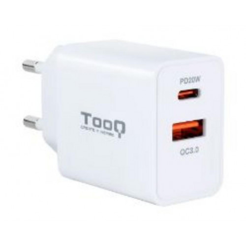 Cargador de Pared TooQ 18W/20W...