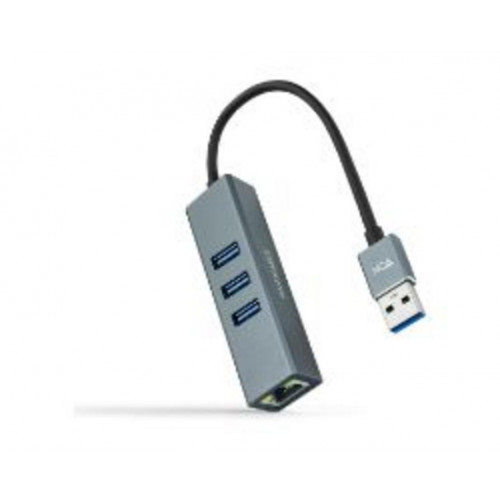 Adaptador Nanocable USB-A a 3x...
