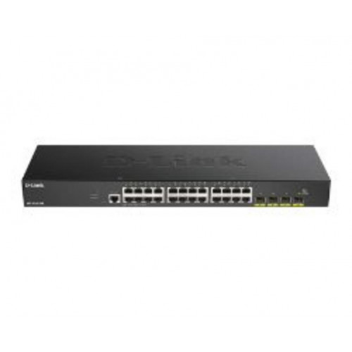 Switch D-Link 24xRJ45 GbE 4xSFP+ Rack...