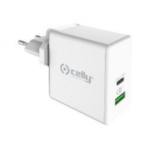 Cargador de Pared CELLY 45W 1xUSB-C...