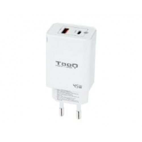 Cargador de Pared TooQ 45W USB-A/C...
