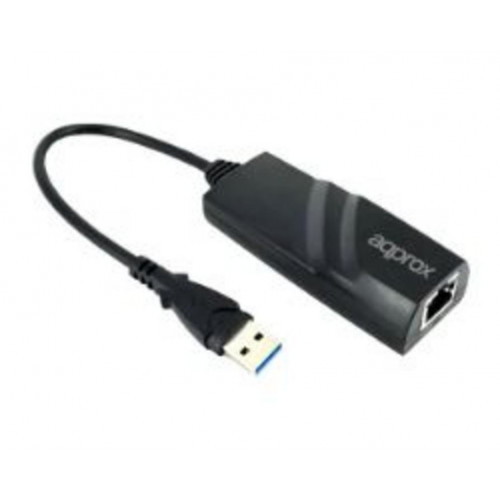 Adaptador Approx USB 3.0 a RJ45 Negro...