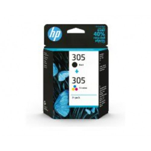 Tinta HP 305 Pack Negro/Tricolor...