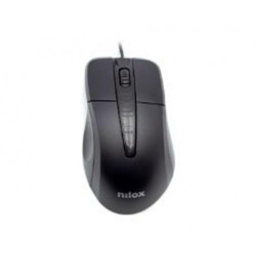 Ratón NILOX Óptico USB-A 1000dpi...