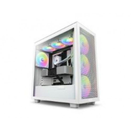 Caja NZXT H7 Flow RGB ATX mATX Blanca...