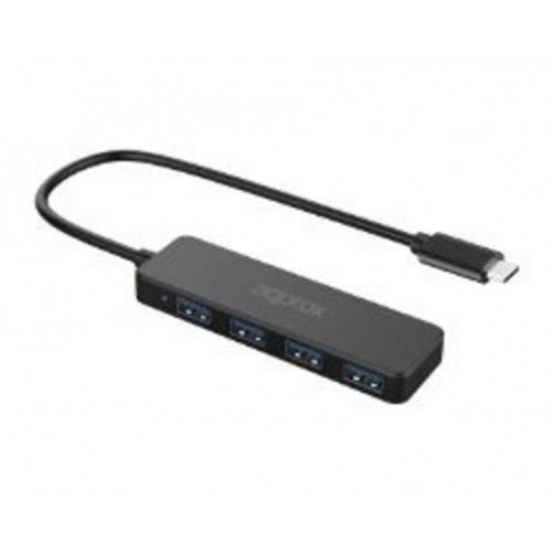 Hub Approx USB-C a 4xUSB-A 3.0 27cm...