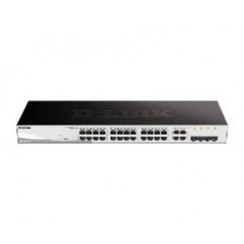 Switch D-Link 24xRJ45 GbE 4xSFP Rack...