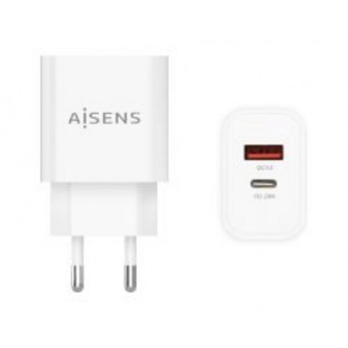 Cargador de Pared AISENS 20W USB-A/C...