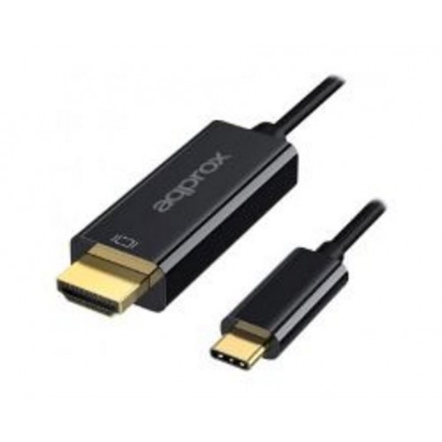 Adaptador Approx USB-C/M a HDMI/M...