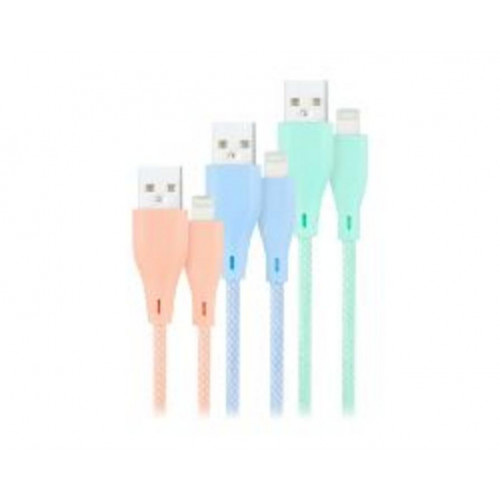 Nanocable Lightning/M a USB-A/M 1m 3...