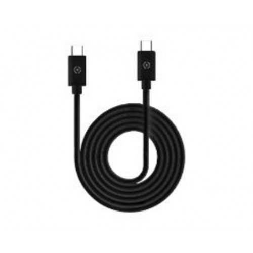 Cable CELLY USB-C a USB-C 60W 3m Negro