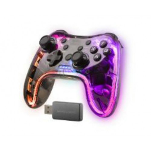 GamePad Mars Gaming RGB Inalámbrico...