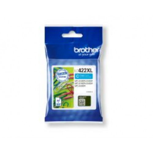 Tinta BROTHER Cian XL (LC422XLC)