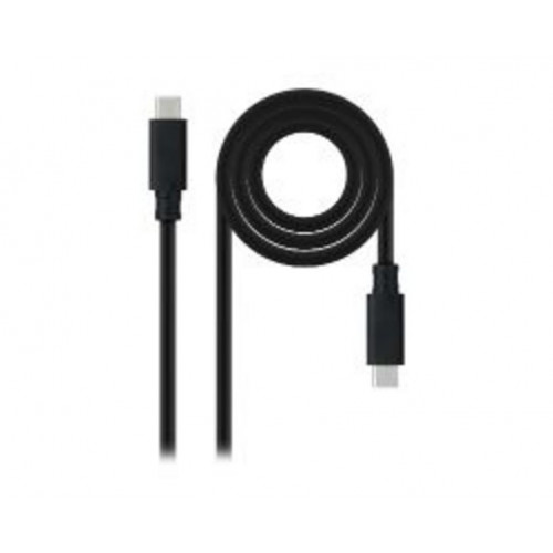 Nanocable USB-C/M a USB-C/M 2m Negro...