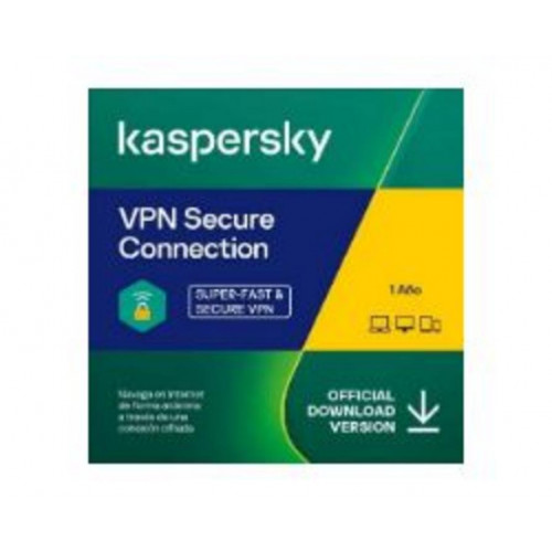Antivirus Kaspersky VPN 3 Usuarios 1...