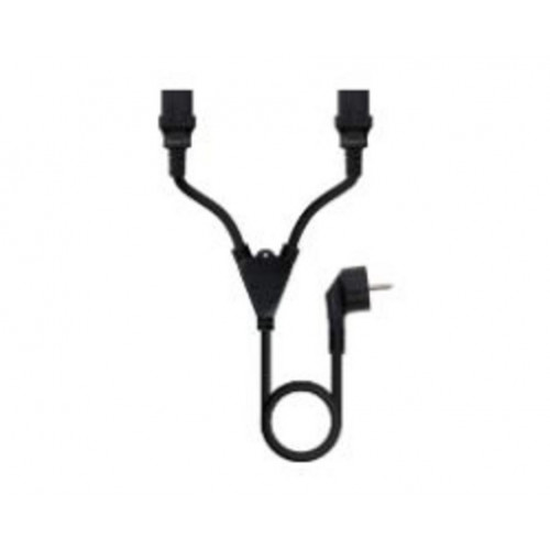 Nanocable Schuko/M a 2xC13/H 1.8m...