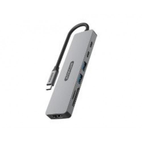 Docking Station Sitecom 7en1 USB-C a...