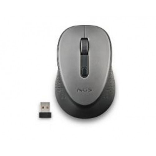 Ratón NGS Dew Gray Wireless 1600dpi Gris
