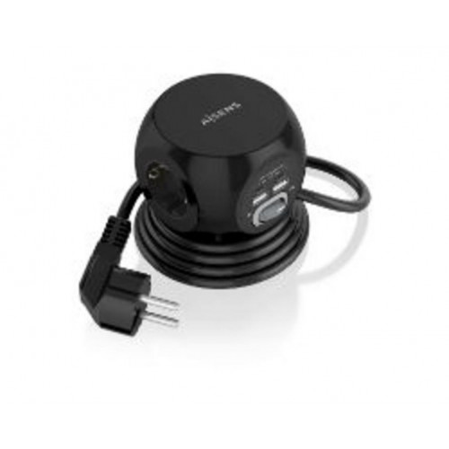 Regleta AISENS 3 Schuko 4 USB...