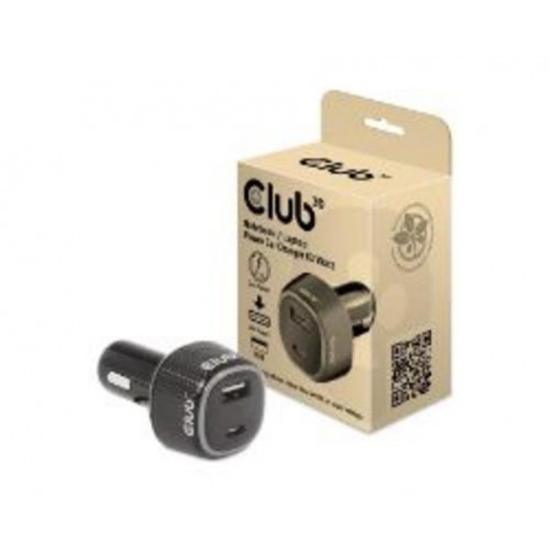 Club 3D Cargador de Coche Dual 63W...