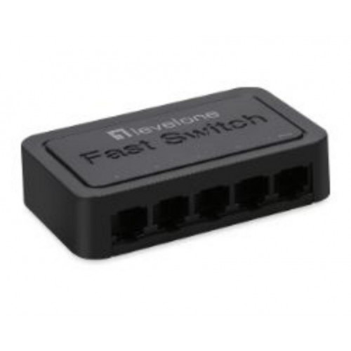 Switch LevelOne 5xRJ45 10/100 Negro...