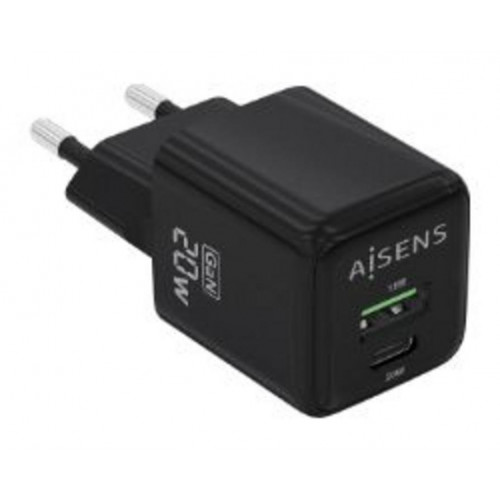 Cargador de Pared AISENS GaN USB-A/C...