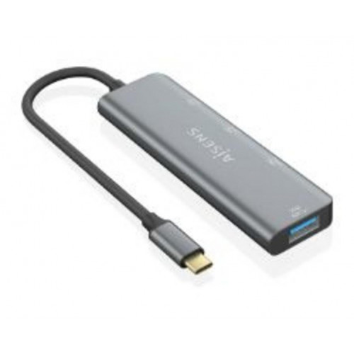 Hub AISENS USB-C a 3xUSB-A 1xUSB-C...