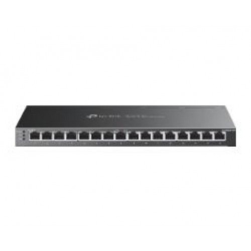 Switch TP-Link 16xRJ45 GbE PoE+ Rack...