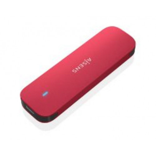 Caja SSD AISENS M.2 USB-C 3.1 Rojo...