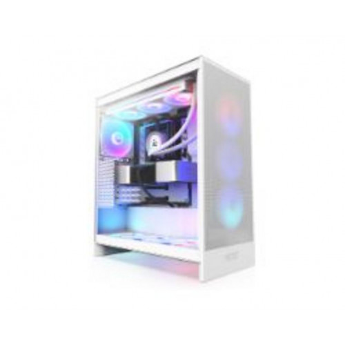 Caja NZXT H7 Flow RGB ATX mATX Blanca...