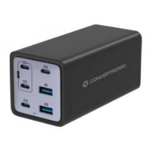 Cargador CONCEPTRONIC 200W USB-A/C...