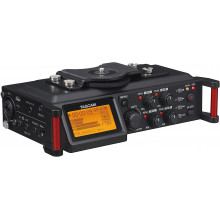 Tascam DR-70D Grabadora de audio de 4 canales para cámaras DSLR