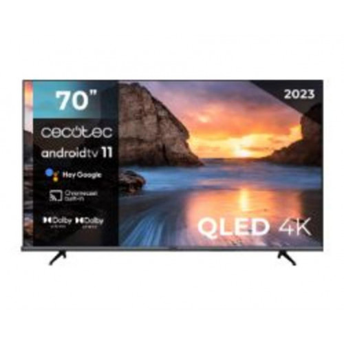 TV CECOTEC 70" 4K UHD QLED Negro (02617)