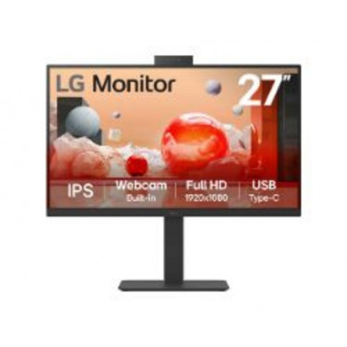 Monitor LG 27" IPS FHD con WebCam...