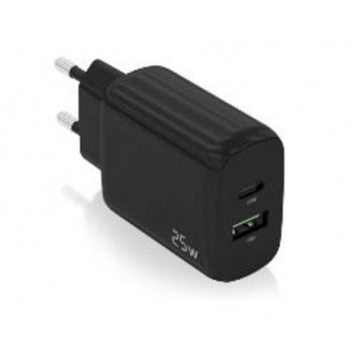 Cargador Pared AISENS USB-C USB-A 25W...
