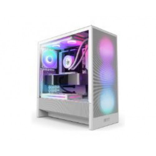 Caja NZXT H5 Flow RGB ATX EATX Blanca...